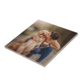 Custom Personalized Photo  タイル (側面)