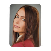 Custom Personalized Photo マグネット (縦)