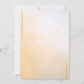 custom personalized photo 50th  セーブザデート (裏面)