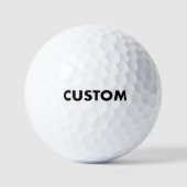 Custom Personalized Promotional Golf Balls ゴルフボール (正面)