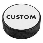Custom Personalized Regulation Size アイスホッケーパック (3/4)