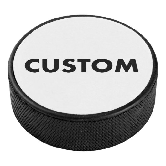 Custom Personalized Regulation Size アイスホッケーパック (3/4)