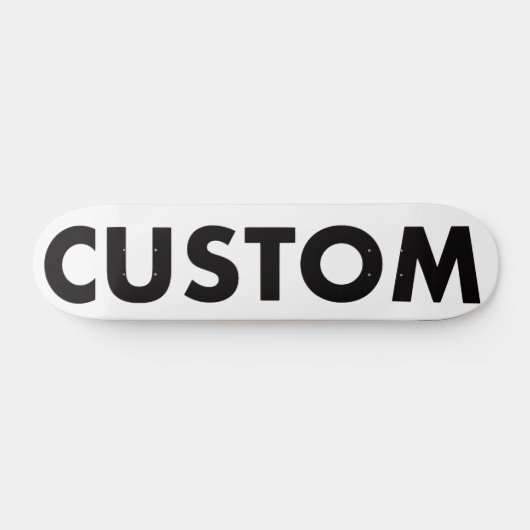 Custom Personalized Skateboard Deck 7.75" (19.7cm) スケートボード (横)