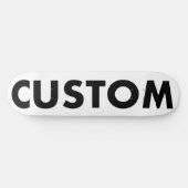 Custom Personalized Skateboard Deck 8.5" (21.6cm) スケートボード (横)