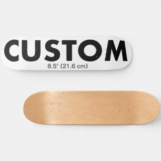 Custom Personalized Skateboard Deck 8.5" (21.6cm) スケートボード