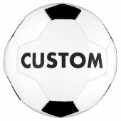 Custom Personalized Soccer Ball Football サッカーボール (正面)