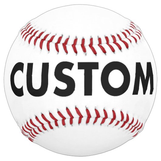 Custom Personalized Softball Regulation Size ソフトボール (裏面)