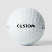 Custom Personalized TaylorMade TP5 ゴルフボール (正面)