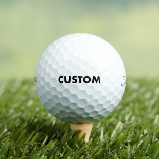 Custom Personalized Titleist Pro V1 ゴルフボール (インサイチュ 木)