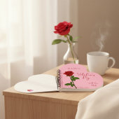  Custom Personalized Valentine's Day Heart-Shaped  ノートブック