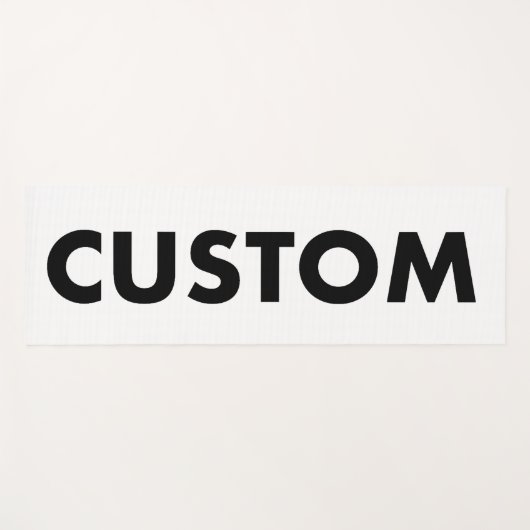 Custom Personalized Yoga Mat - Double Sided Print ヨガマット (正面(横))