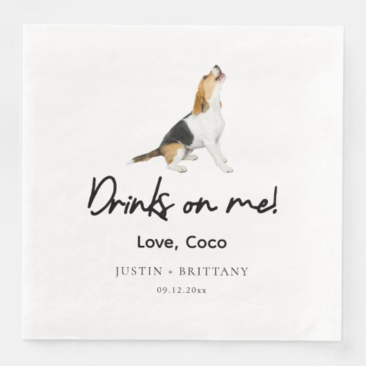 Custom Pet Beagle Wedding  (正面)