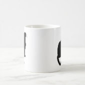 Custom Pet CAT Photo Mug コーヒーマグカップ (中央)