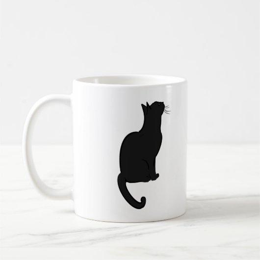Custom Pet CAT Photo Mug コーヒーマグカップ (左)