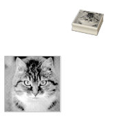 Custom Pet Cat Photo Rubber Personalized Stamp ラバースタンプ (押印)