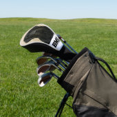 Custom Pet Dog Photo Black Labrador Personalized ゴルフヘッドカバー (インサイチュ)