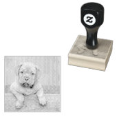 Custom Pet Dog Photo Rubber Personalized Stamp ラバースタンプ (押印)