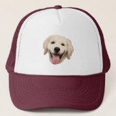 Custom Pet Face Hat | Funny Dog & Cat Lover Gift  キャップ (正面)
