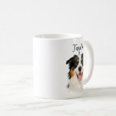 Custom Pet from Photo & Name – Personalized Dog コーヒーマグカップ (正面右)