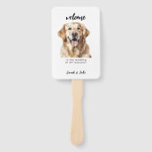 Custom Pet Fun Wedding  ハンドファン (正面)