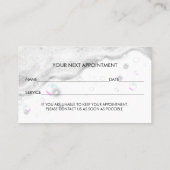 Custom Pet Groomer Appointment Card 名刺 (裏面)