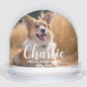 Custom Pet Memorial Photo with Name (正面)