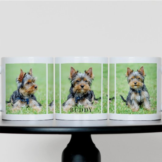 Custom Pet Multi Photo Personalized コーヒーマグカップ