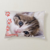 Custom Pet Photo and Name  アクセントクッション (裏面)