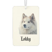 Custom Pet Photo Freshener カーエアーフレッシュナー (裏面)