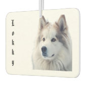 Custom Pet Photo Freshener カーエアーフレッシュナー (左)