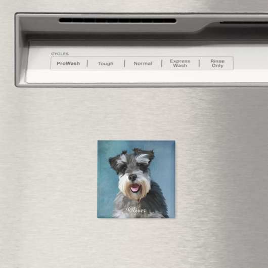Custom Pet Photo Magnet マグネット (インサイチュ (食洗機))