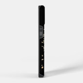 Custom Pet Photo & Name Phone Case – Modern Design iPhoneケース (右側面)