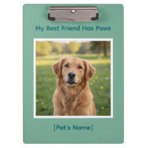 Custom Pet Photo & Name, school & work