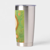 Custom Pet Photo & Name Tumbler 保温保冷タンブラー (左面)