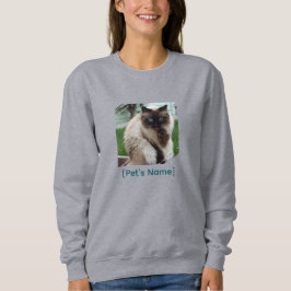 Custom Pet Photo Sweatshirt | Brushstroke Apparel スウェットシャツ