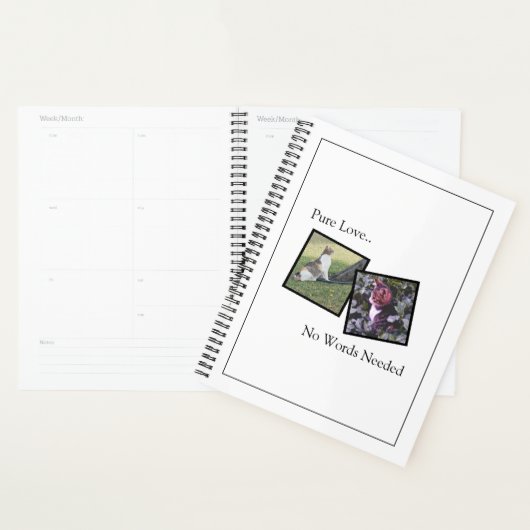 Custom Pet Planner Notebook プランナー手帳 (ディスプレー)