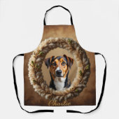 Custom Pet Portrait – Just Upload a Simple Photo エプロン (正面)