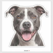 Custom Pet Sticker – Personalized Dog Photo Decal  シール (シート)