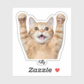 Custom Pet Stickers – Dog & Cat Photo Vinyl Decals シール (シート)