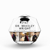 Custom PhD Doctoral Grad Hat Doctoral Graduation フォトブロック (正面)