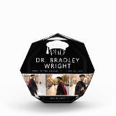 Custom PhD Doctoral Grad Hat Doctoral Graduation フォトブロック (正面)