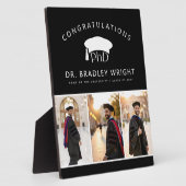 Custom PhD Doctoral Grad Hat Doctoral Graduation フォトプラーク (側面)