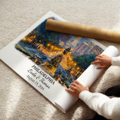 Custom Philadelphia Wall Art, Pennsylvania Poster ポスター