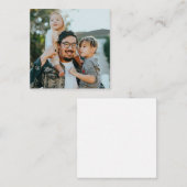 Custom Photo エンクロージャーカード (正面/裏面)