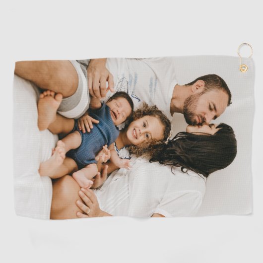 Custom Photo  ゴルフタオル (横)