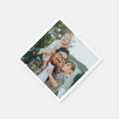 Custom Photo  スタンダードカクテルナプキン (角)