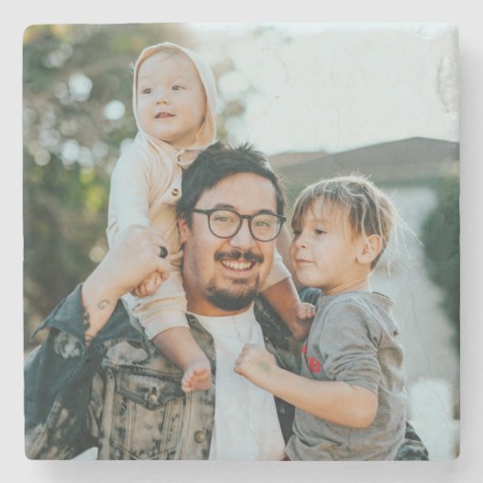 Custom Photo  ストーンコースター (正面)