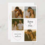 Custom Photo セーブザデート (正面/裏面)