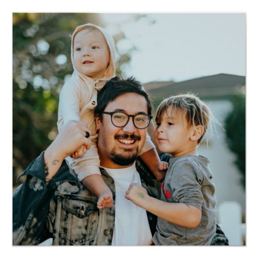 Custom Photo  ポスター (正面)