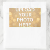 Custom Photo 長方形シール (バッグ)